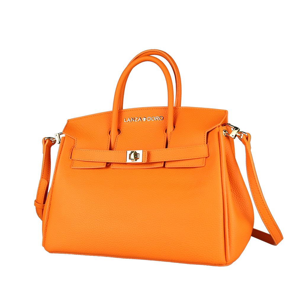 Túi da bò hạt form HM Lanzadoro Bellezza - Moda Italia